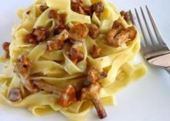 Tagliatelle - šta je to, korak po korak recepti za pravljenje tjestenine kod kuće